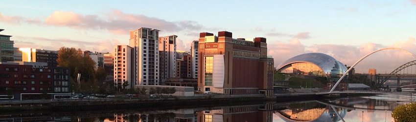 Gateshead Quayside by Anthony Karapetrides, Transcendit Gateshead