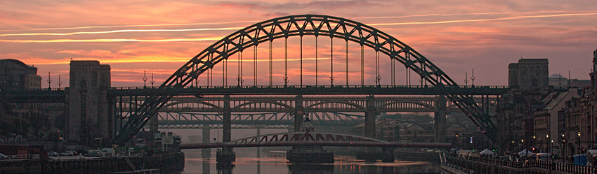 Tyne Bridge in Newcastle-upon-Tyne, by Chris Mallon - IT Support Engineer