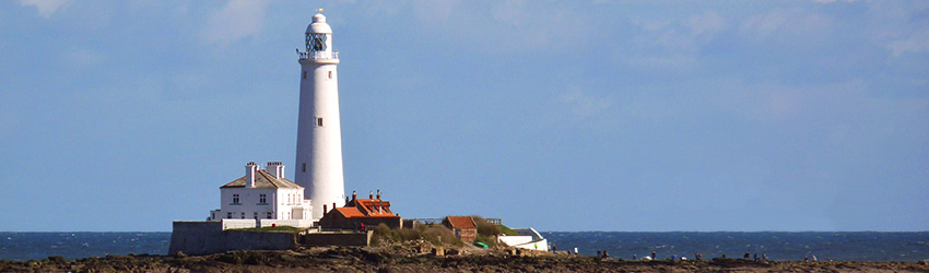 St Mary's Lighthouse, North East England, by Tom Tinsley, Director at Transcendit